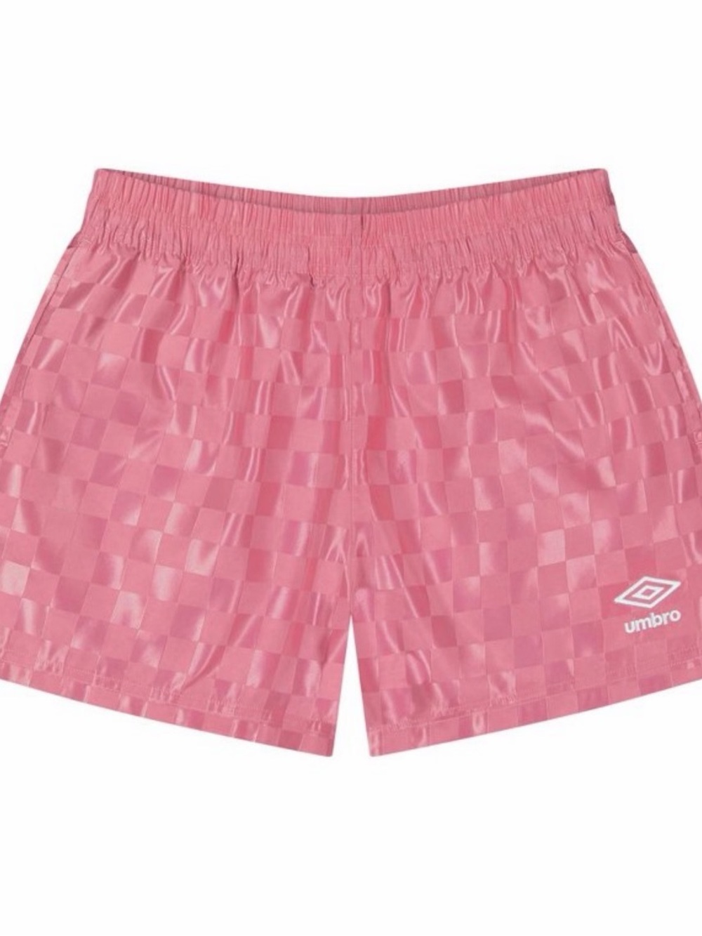 Umbro Pink Checkered Shorts